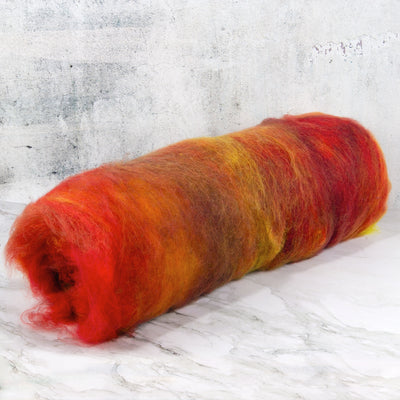 Jumbo Carded Wool Batt: Sapperton