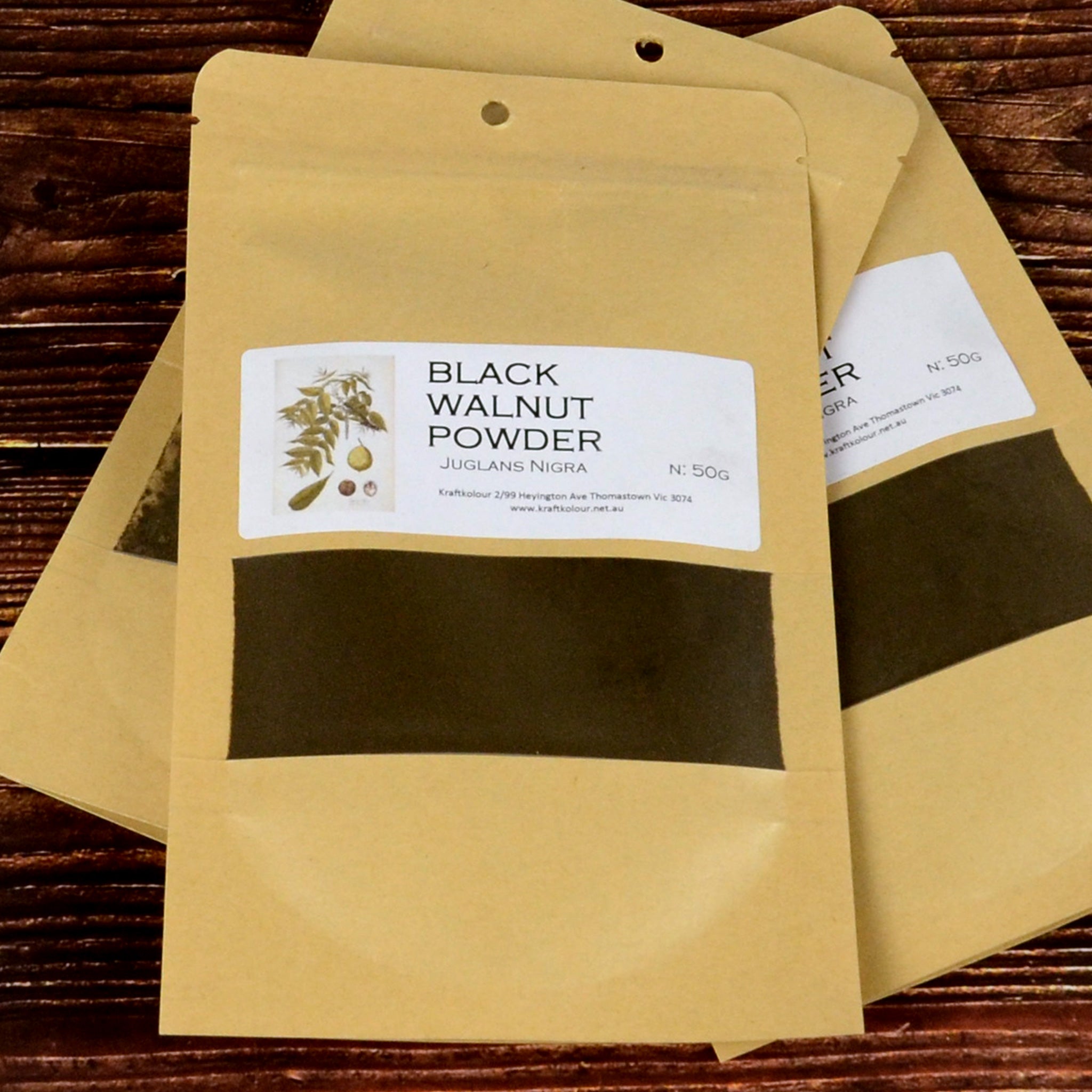 Natural Dye - Black Walnut Powder