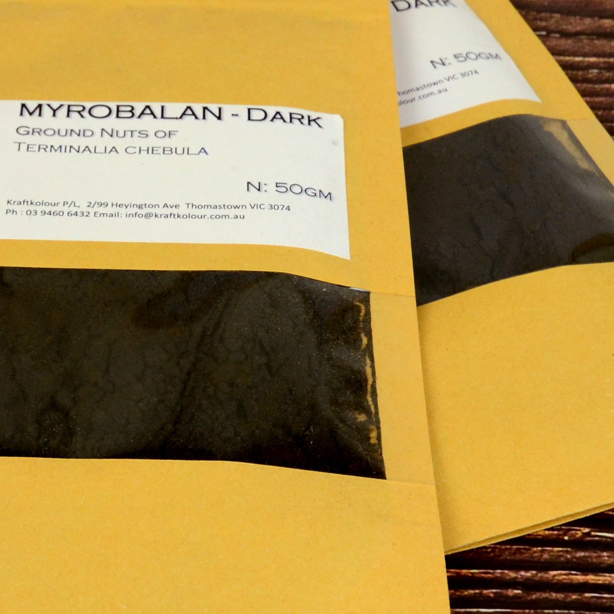 Natural Dye - Myrobalan  Dark