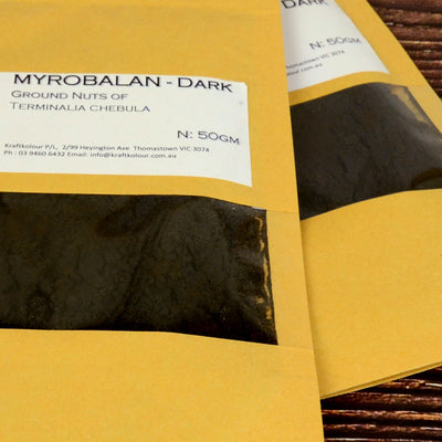 Natural Dye - Myrobalan  Dark