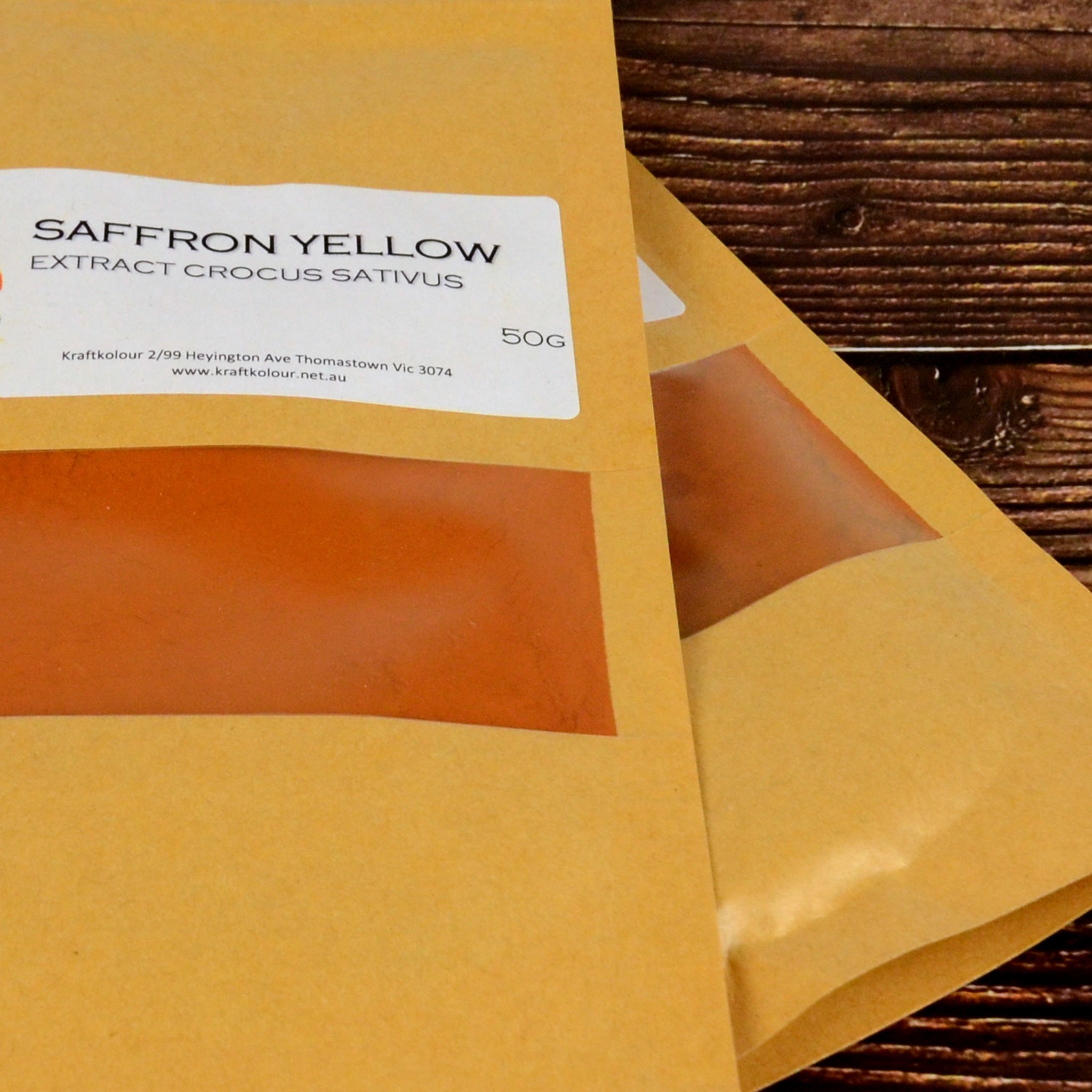 Natural Dye - Saffron Yellow