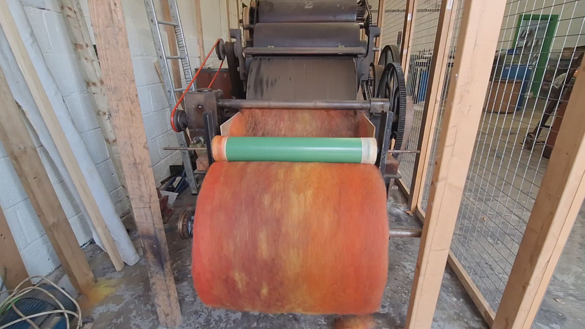 Jumbo Carded Wool Batt: Sapperton