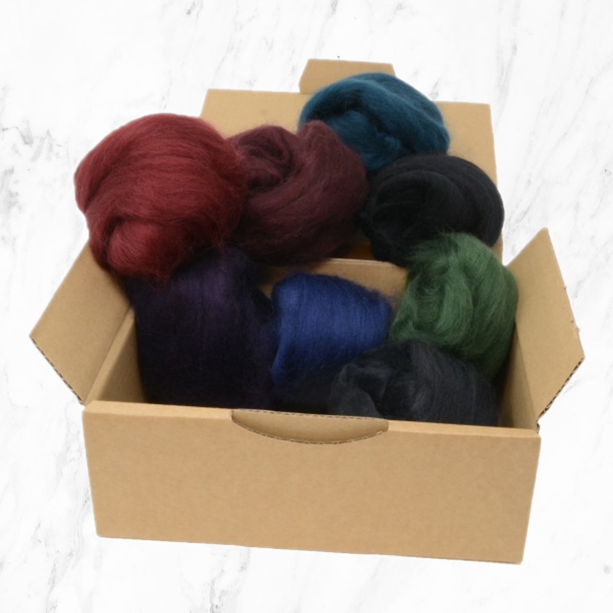 Dark Merino Wool Selection Pack