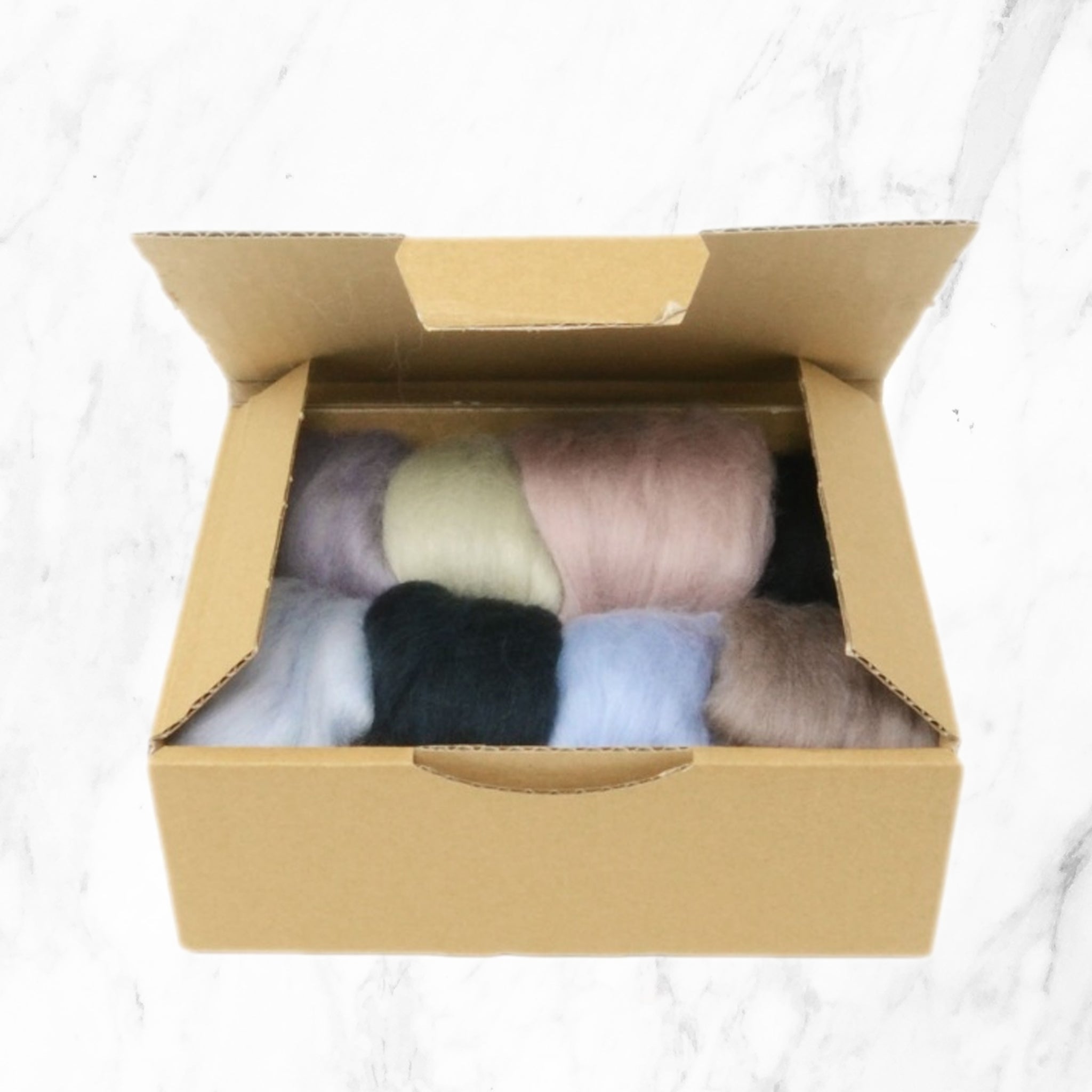 Grey Merino Wool Selection Pack